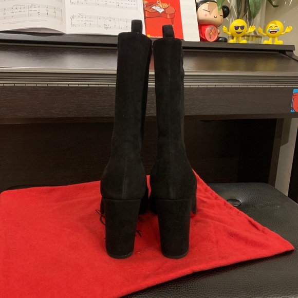 🚫SOLD🚫 Auth Christian Louboutin Gena suede shaft - Picture 4 of 5